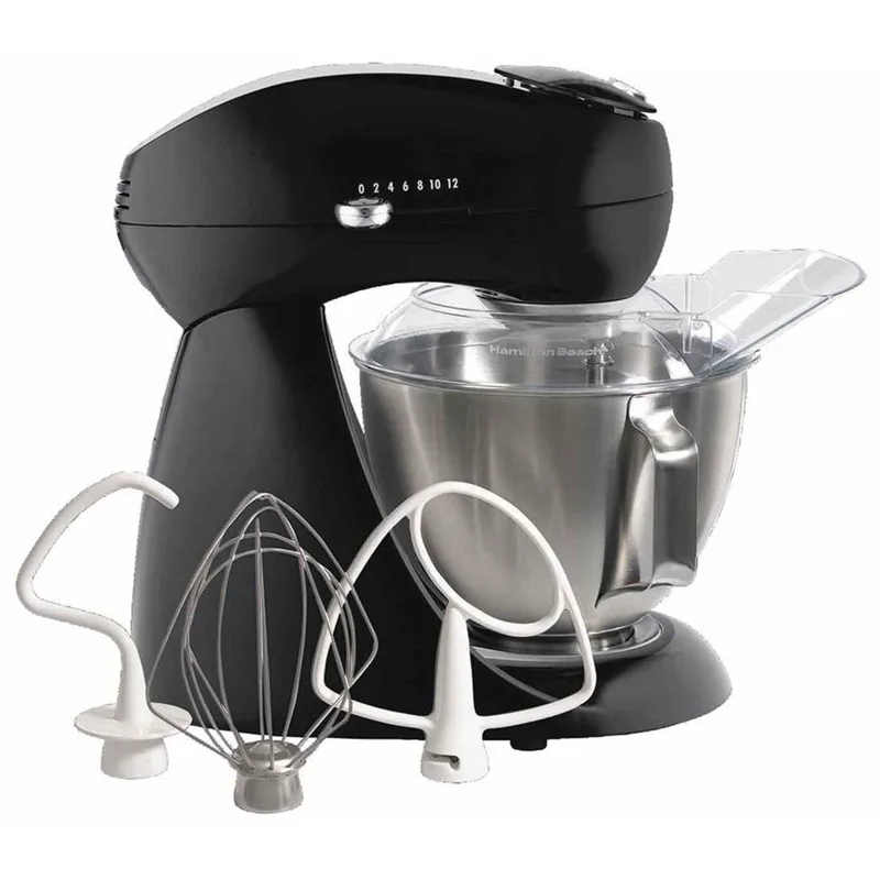 Hamilton Beach Eclectrics All-Metal stand mixer with stainless steel bowl